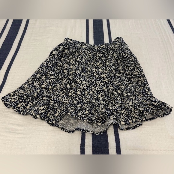 Carter's Other - Carter's Blue and White Floral Skirt with Ruffle Trim. Girls XL (14), NWOT!